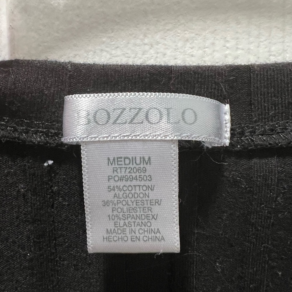 Black Bozzolo Top
